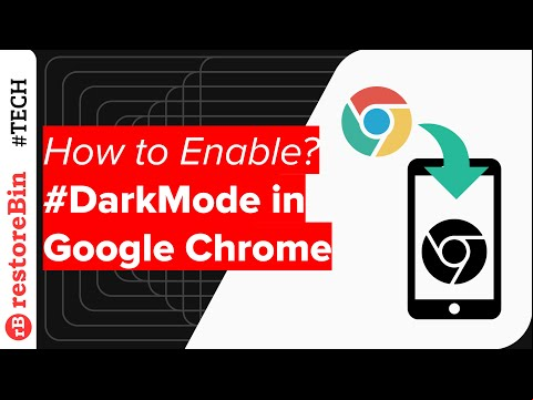 Dark mode in Android Chrome browser: How to officially enable on any device?