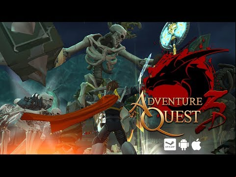 AdventureQuest 3D MMO RPG - Mobile Trailer