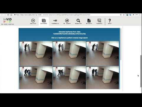 Fake video news debunker by InVID