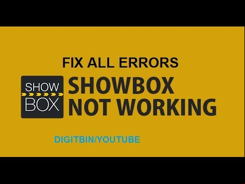How to Fix All Errors and Bugs on ShowBox App?