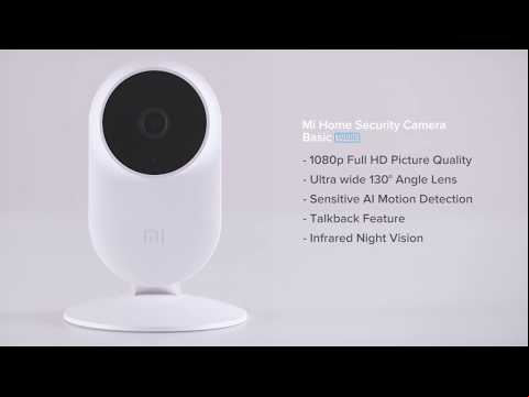 How to install the Mi Home Security Camera Basic 1080p